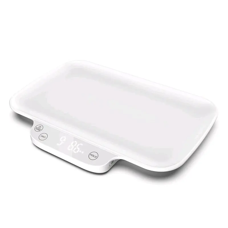 Digital Pets Baby Scales for Kitten and Puppy, 15 kg (± 1 g), Holding Function, 30cm Length Mark (Plastic) 2