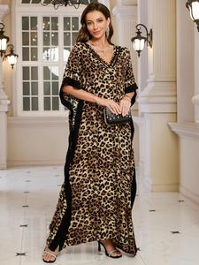 Women's All Over Print Dress, Casual Soft Comfortable Dress for Beach Vacation Holiday, Ladies Clothes for All Seasons, Casual Everyday Wear