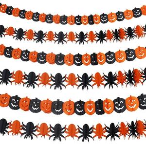 Vibrant 300cm Halloween Pull Flowers - Perfect Party Decoration! Colorful Gifts