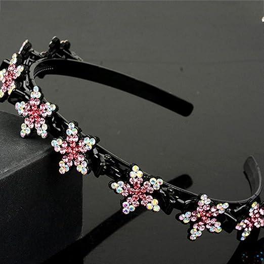 Double Layer Twist Plait Headband with Clips - Cute Hairstyle for Double Bangs 5