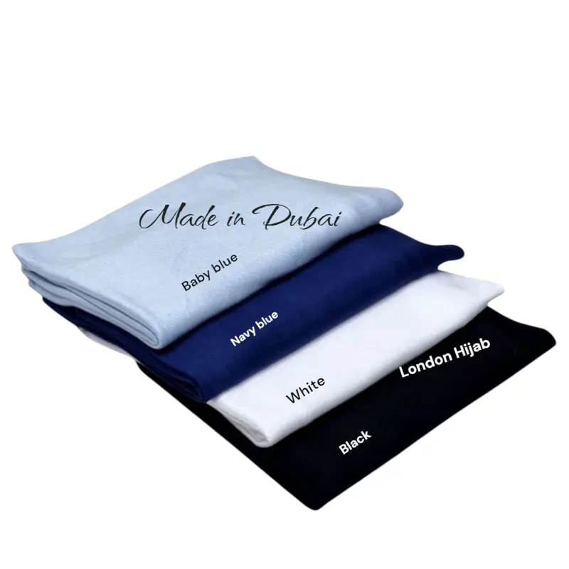 PREMIUM QUALITY DUBAI JERSEY HIJAB SCARF SHAWL STRETCHY MAXI LYCRA WRAP PLAIN 5