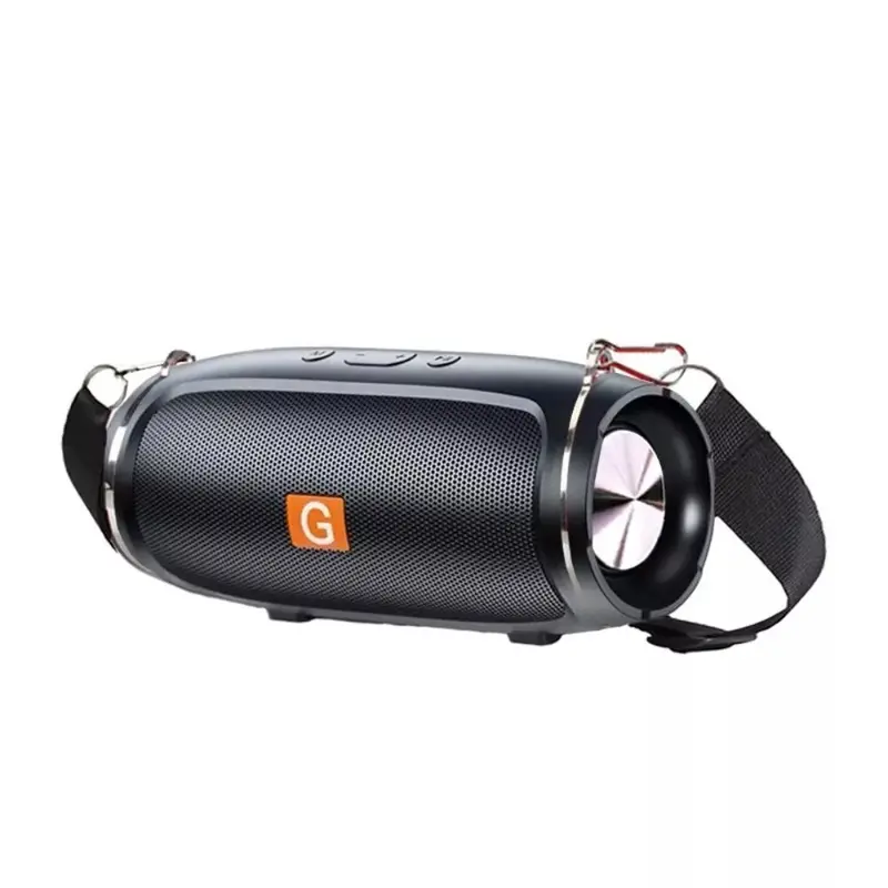 Portable Wireless Audio Bluetooth Speaker StereoBass Smartphone Loud USB Rechargeable FM Lossless Portable Phone Tablets Wireless Bluetooth Speaker Stereo Bass Loud Stereo Bass Speakers USB FM Games Black Speakers 6