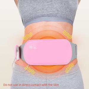 3-level Temperature Adjustment Hot Massage Belt, Rechargeable Cordless Vibrating Heat Massager, Women's Personal Care Appliances