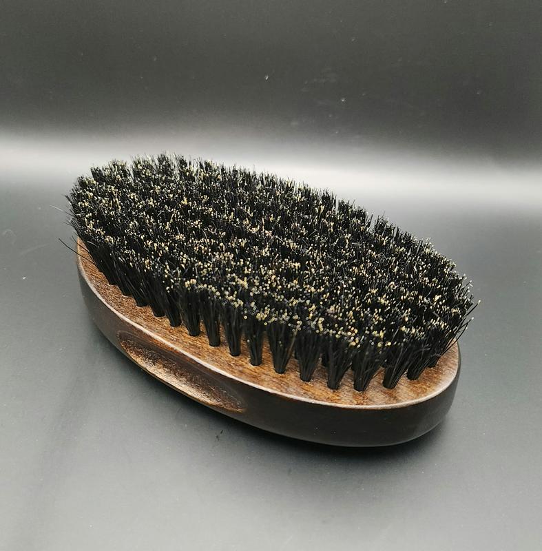 Bamboo Beard Comb & Shaving Brush Grooming Kit 2