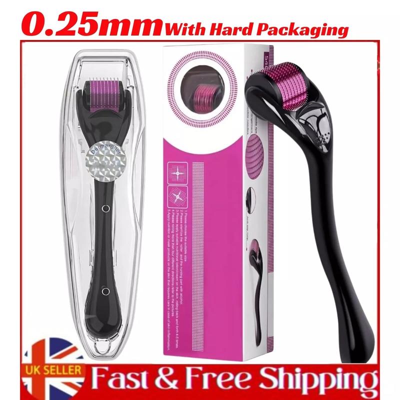 Product Introduction of derma roller for hair & beard growth 540 Titanium Micro Needle for scalp skin Body Care Comfort 17