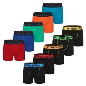 Boys Boxers 5 Pack Trunks Underwear Black Grey Design Coloured Size 2-13 Years