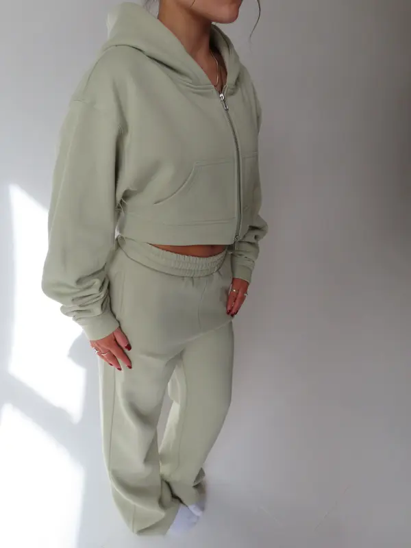 Matcha Lounge Tracksuit Bottoms- Limited Edition/ Matching Womenswear Cotton Comfort Fabric 1