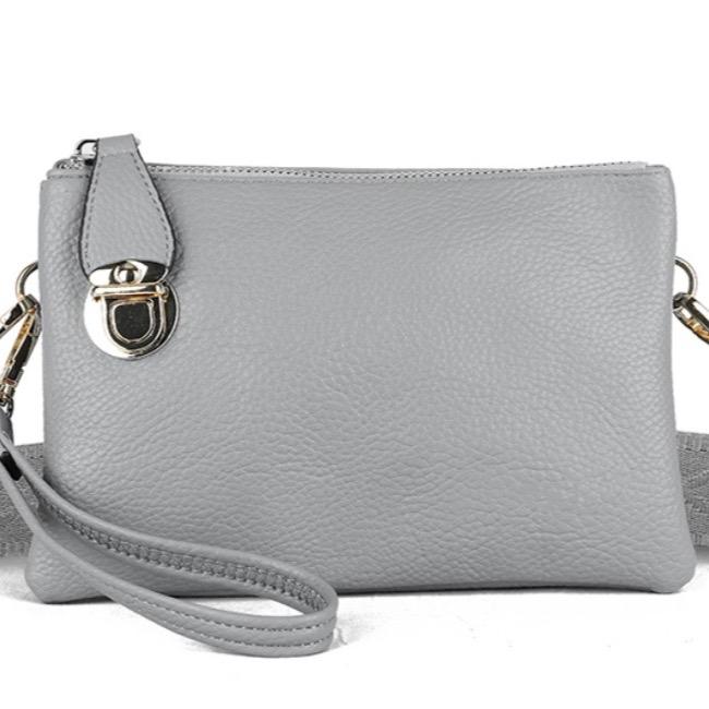 Women's Small Zip Clasp Clutch/Messenger Bag - Perfect for Everyday Use 1