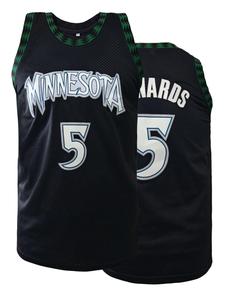 Men's Letter & Number Embroidery Basketball Jersey, Loose Breathable Sleeveless Crew Neck Tank Top, Basketball Vest for Outdoor Activities Training, Sport Jersey