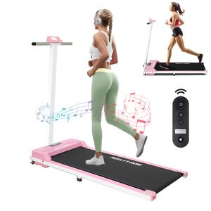 Electric Treadmill with Bluetooth, Portable Foldable Design, Adjustable Height, LED Display, Multifunctional for Home Office & Living Room, 2.5HP Motor, 120kg Load Capacity, Shock Absorption & Anti-Slip Belt
