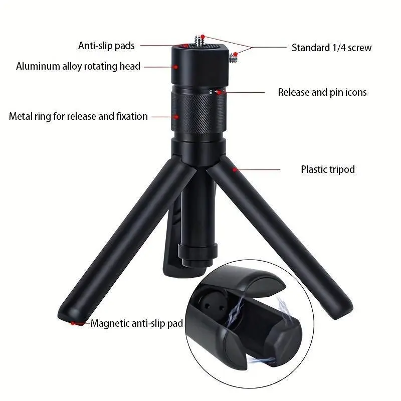 Insta360 Bullet Time Bundle Accessories: Rotating Handheld Tripod Selfie Stick Set for Insta360 X4/ X3/ GO 3S/ One X2/One RS/One R/One etc. Sports Cameras 8