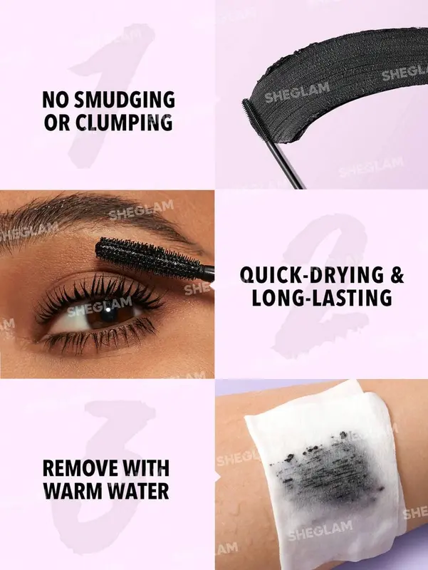 SHEGLAM Big Time Eyes Volumizing Mascara Volumizing No Smudge 2