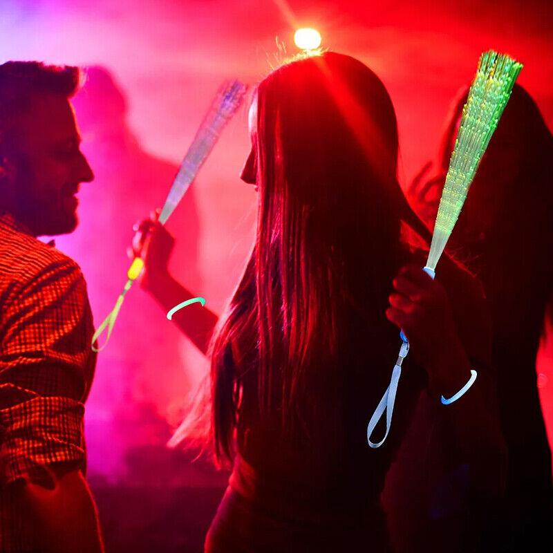 Product Introduction of 10Pcs Flashing Glow Sticks LED Wands Party Rave Light Up Sticks Kids Toys UK 9