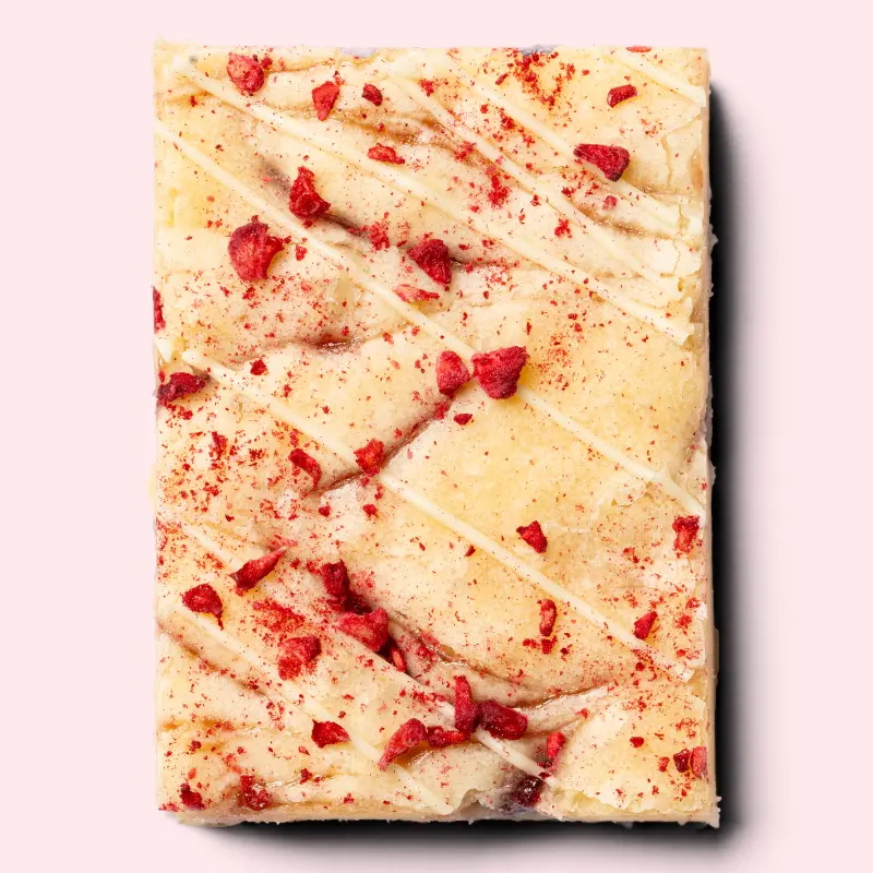 Lemon & Raspberry Blondies by The Homemade Brownie Company - Flavour of The Month -  Easter Gluten-free Chocolate Dessert