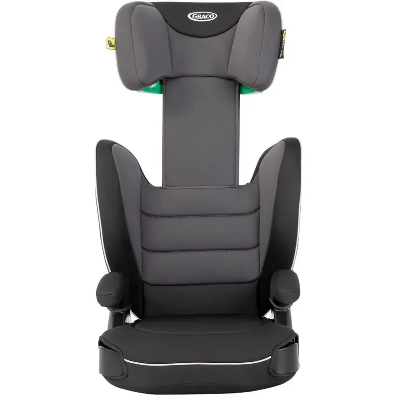 Logico L i-Size R129 Highback Booster car seat with cupholders, Suitable from 100-150cm (approx. 3.5 to 12 years), Midnight fashion 5