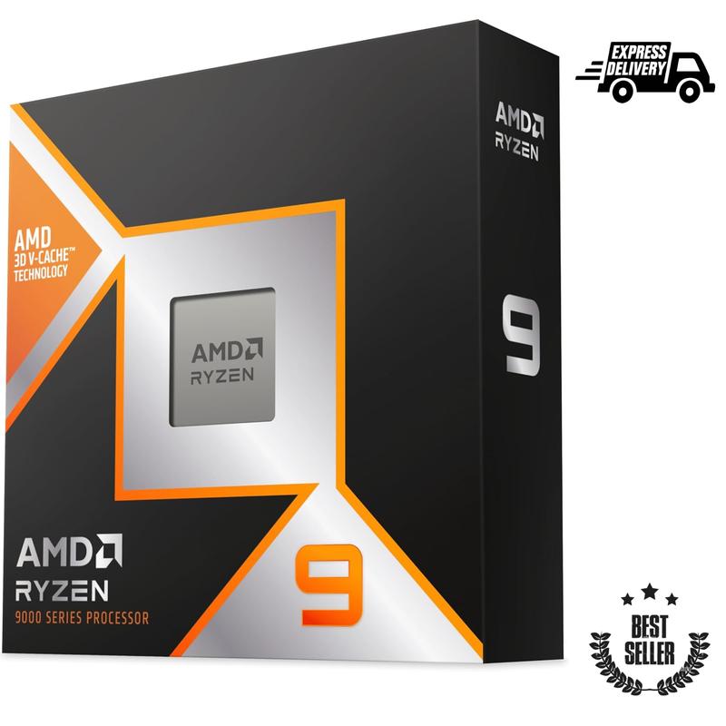 Ryzen 9 9950X3D | 16 Cores, 5.7GHz Boost | DDR5 + PCIe 5.0 | Game-Changer CPU 0