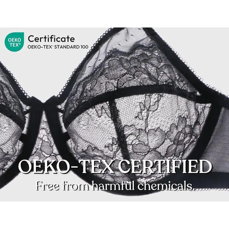[Subriva]Enchante Floral Lace Plus Size Underwire Unlined Non-padded Full Coverage Adjustable Straps Minimizer Bra Womenswear 7
