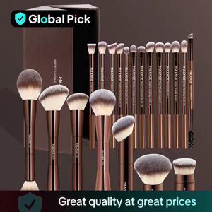 MAANGE Professional Soft Makeup Brush Set, 1 set Multifunctional Makeup Brushes for Powder Liquid Cream, Makeup Tools for Women, Soft Cosmetic Brushes
