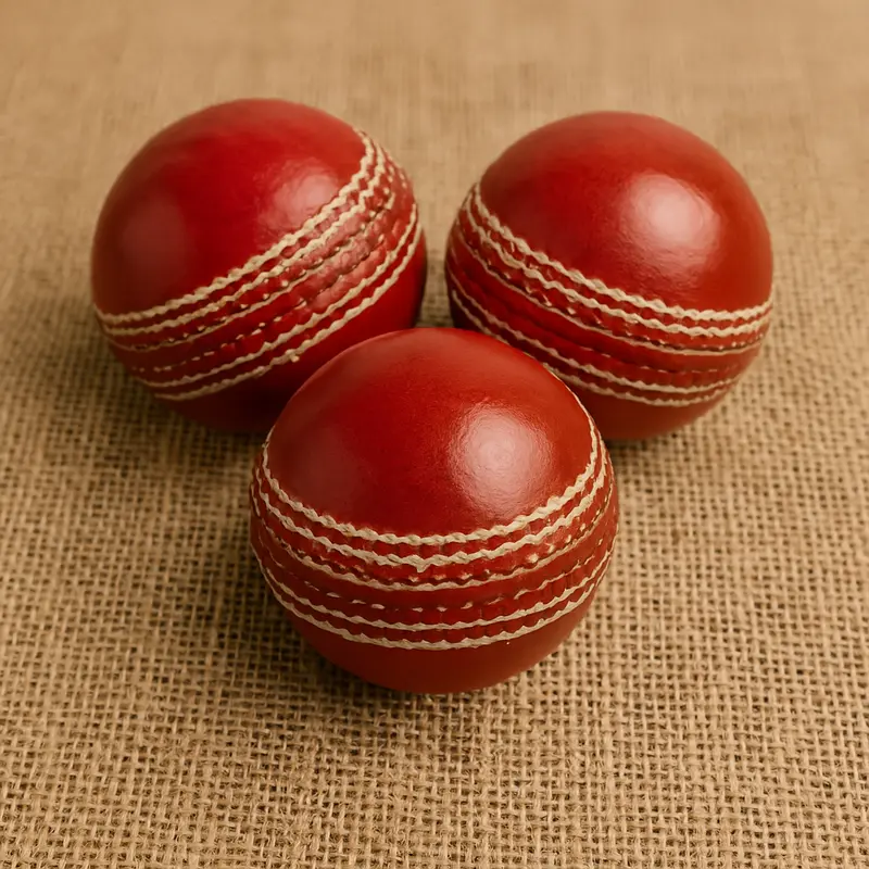 Red Cricket Balls - 156g Leather - Box of 6 for £39 - Match & Training Grade 2
