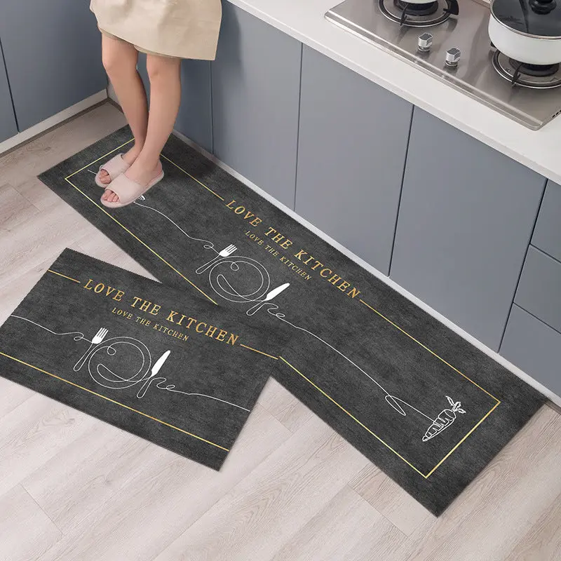 Kitchen Mat Long Floor Mat Carpet Bedside Carpet 7
