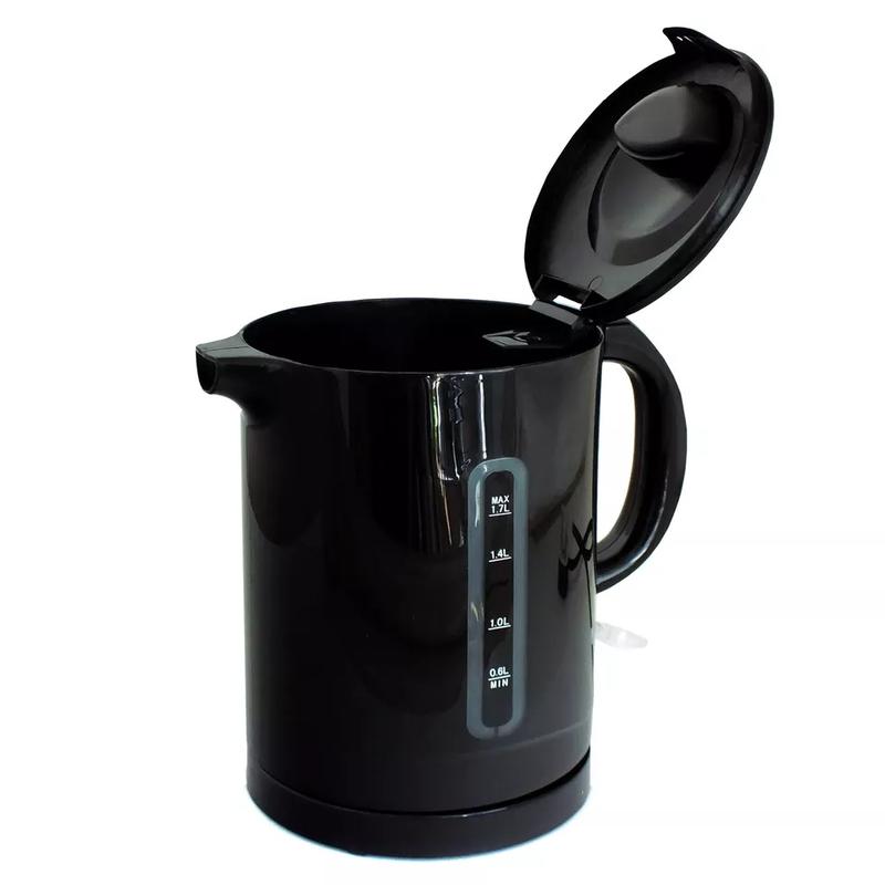 Product Introduction of Kettle Cordless Electric 1.7L Jug 2200W Fast Boil Strix Controller Black White 11