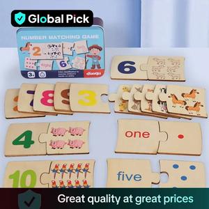 Number Matching Game, 1 Box Number Decomposition Educational Toy, Arithmetic Teaching Aid Toy, Educational Toy for Kids, Gift for Boys & Girls