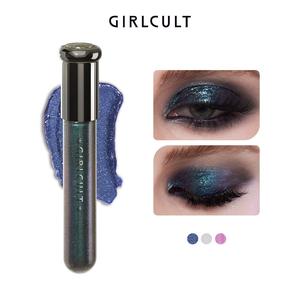 GIRLCULT Quick-drying Glitter Liquid Eyeshadow, High Pigmented Shimmering Eye Shadow Stick, Colorful Eye Makeup Products, Cosmetic, Glitter Eyeshadow