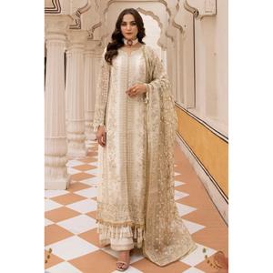 SIMRANS ‘Nureh’ | Embroidered Organza Mother & Daughter Readymade Wedding Formal Traditional | SM646 (5 Colours)