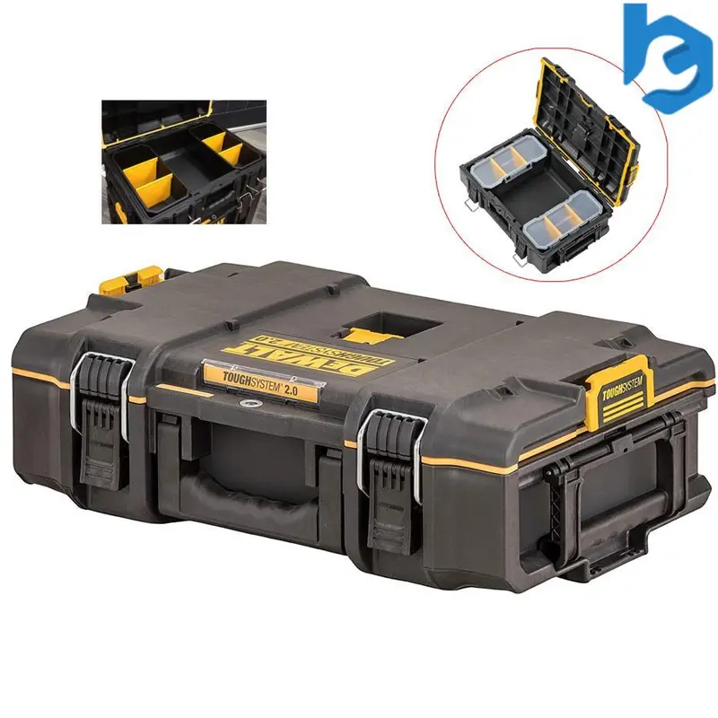 Dewalt Toughsystem 2 Rolling Mobile Tool Storage Box Trolley + Tstak Adaptor 7