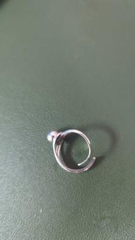 Product Review of 925 Sterling Silver Simple Fashion Ball Design Ring, Adjustable Ring, Fashion Jewelry Accessories for Women & Men from L**y S**n 0