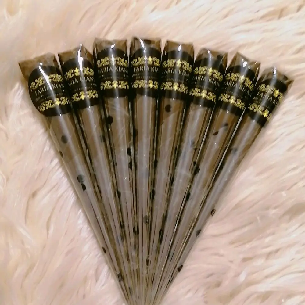 5 X 15g  Natural mehndi cones, chemical free, dark stain long lasting