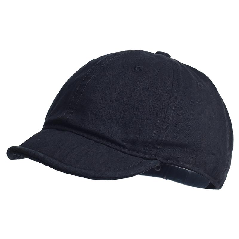 Vintage Short Brim Cotton Baseball Cap Men Women Dad Hat Adjustable Trucker Style Low Profile Caps 4
