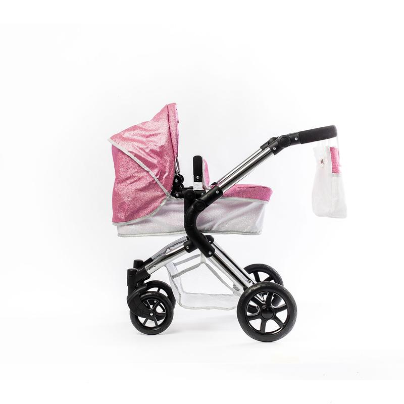 Roma Stephanie Single Dolls Pram - Sparkle 3+ years 78cm 2