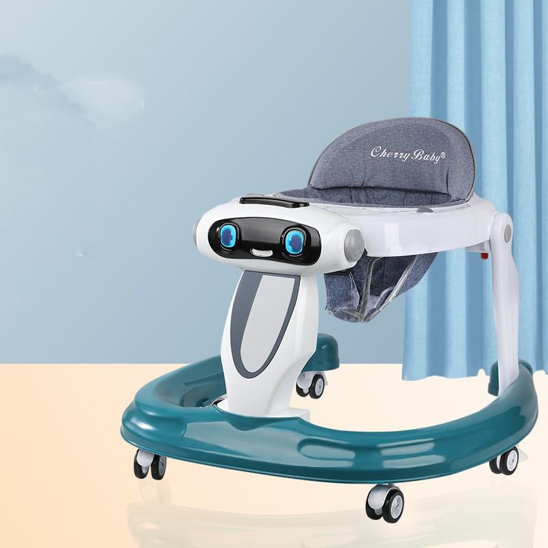Product Introduction of Baby Walker Anti-O-leg Baby Children's Multi-functional Anti-rollover Walker 16