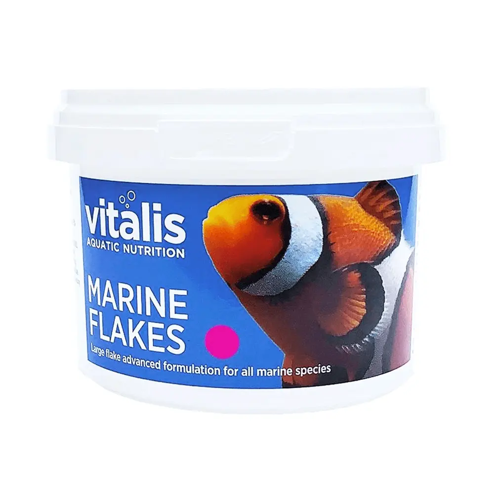 Marine Flakes 90g - Reef Aquarium Fish Food for Saltwater Fish