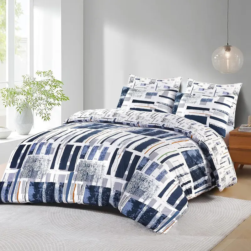 Hotel Quality Stylish Reversible Duvet Cover Set 100% Soft Fluffy Floral Bedding Sets with Pillowcases Cozy Comfy Microfiber Quilt Cover Charcoal Grey Pink Flowers Double King Super King Bedding Sets 1