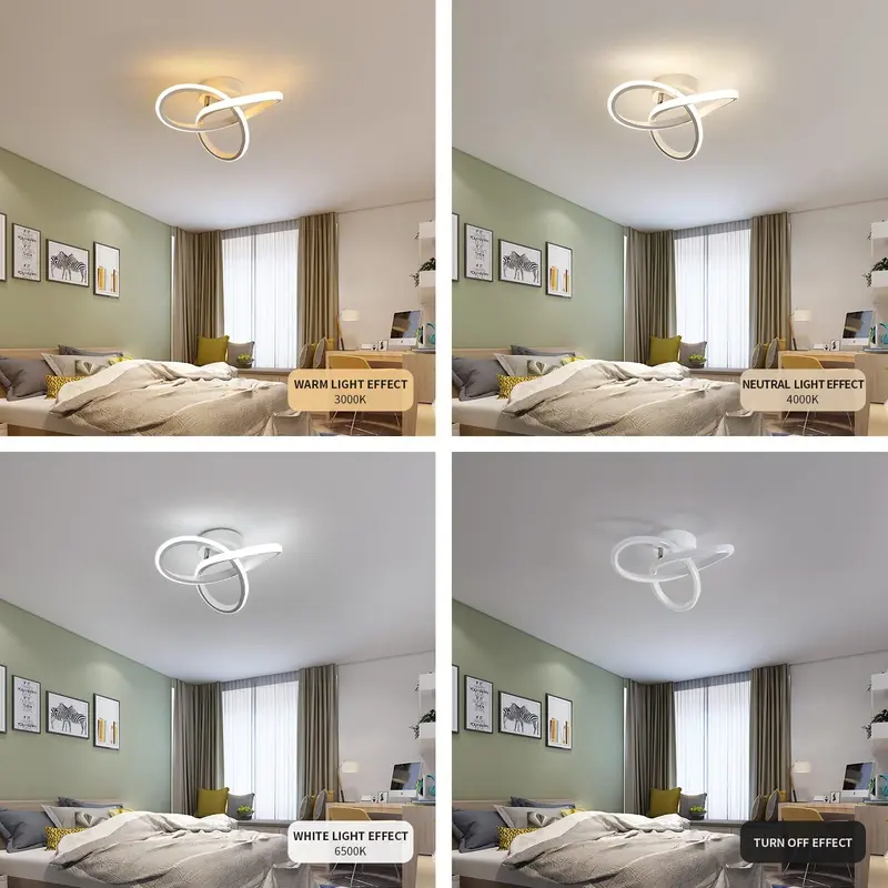Bedroom Ceiling Lights LED Ceiling Light dimmable Modern Living Room Lights indoor  lighting ceiling  light 2