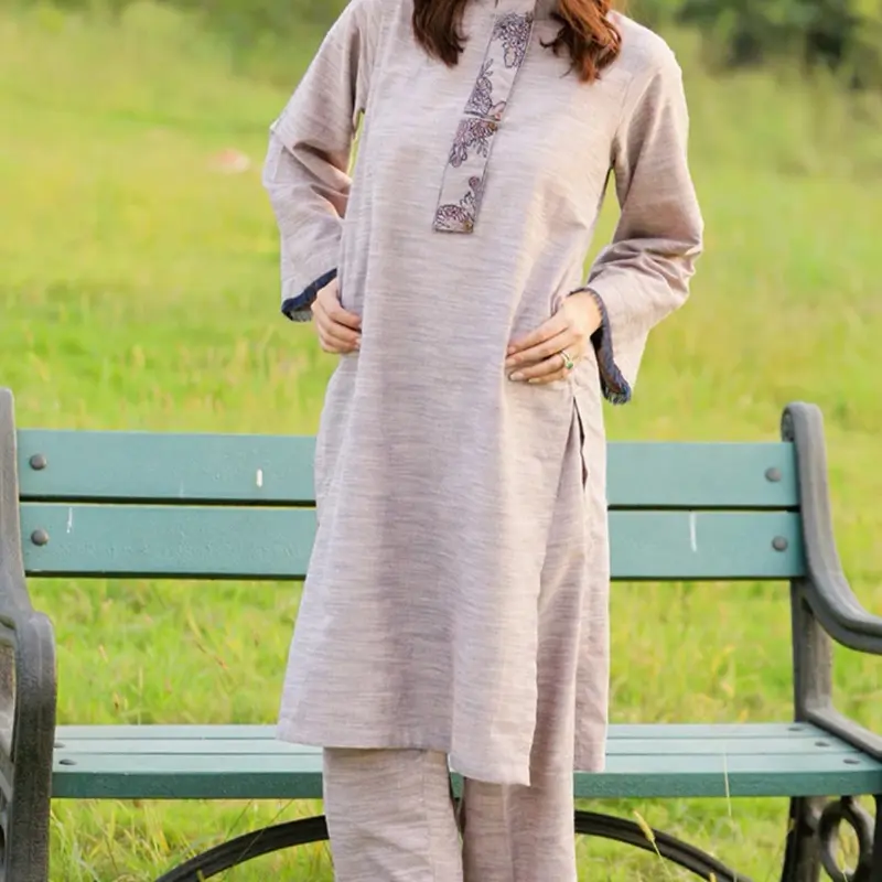 Dyed lawn 2pc summer outfit