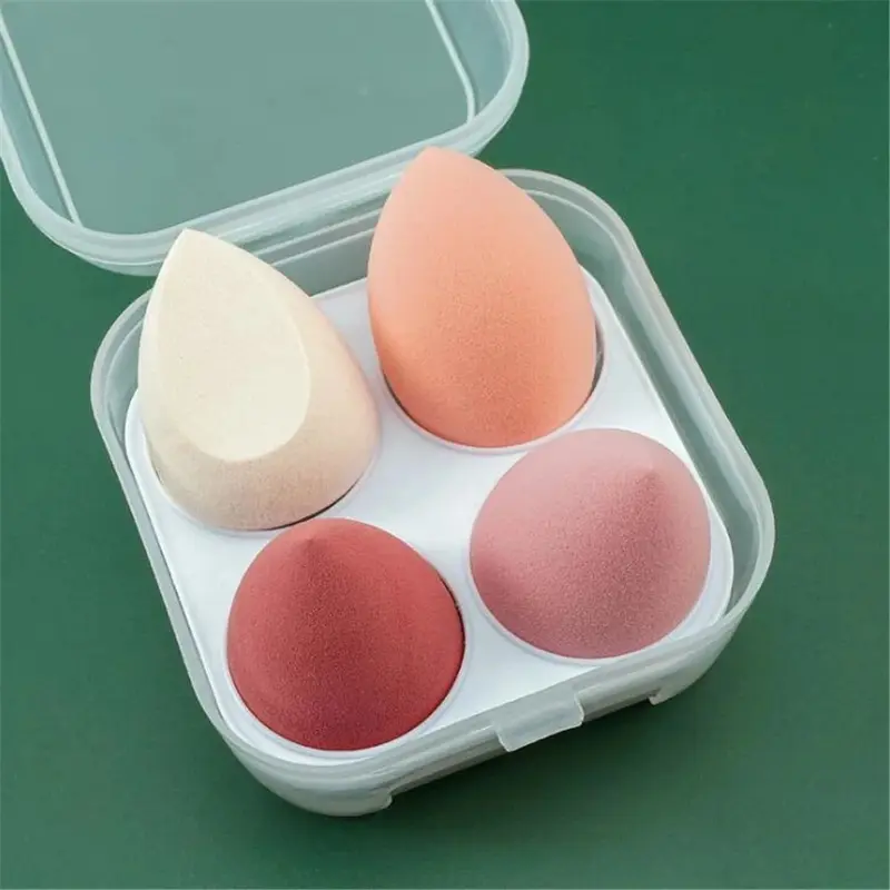 4 Pieces Makeup Sponge Blenders Blending Sponge Foundation Applicator Cosmetic Sponges makeup tools free shipping wholesale 7