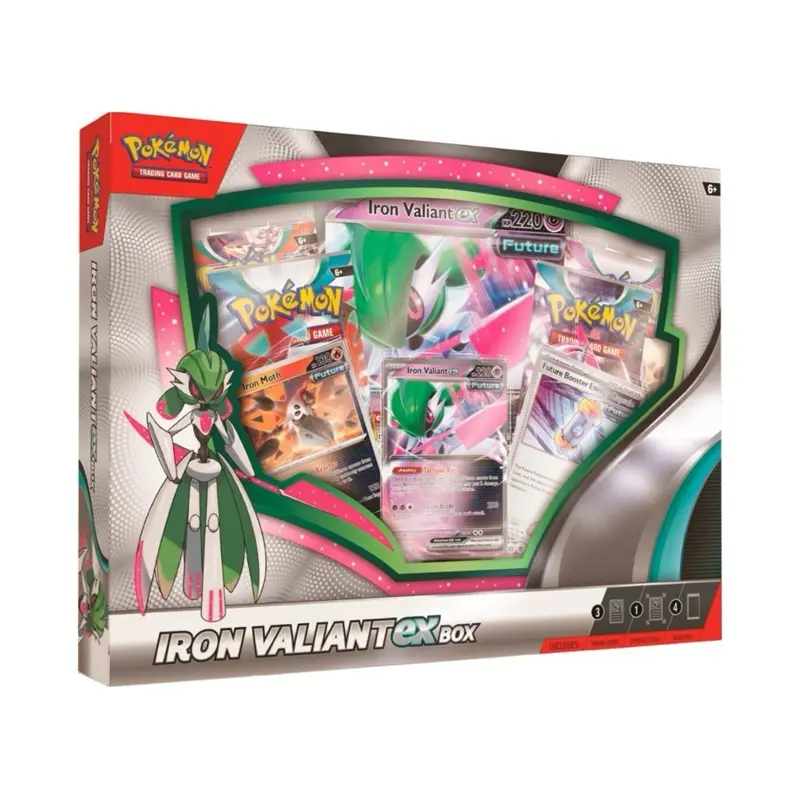 Pokemon TCG Iron Valiant ex Collection Box