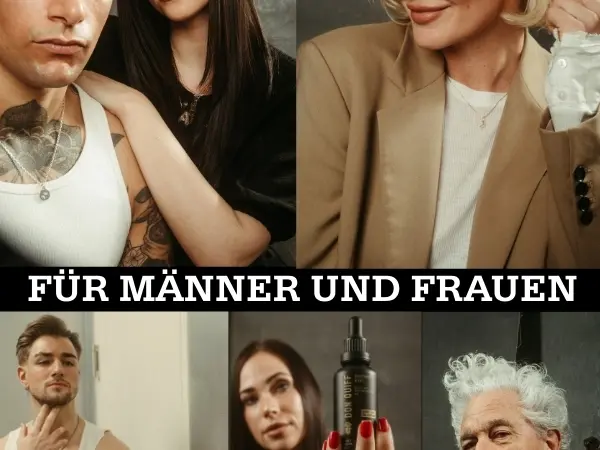 Product Introduction of Haar Serum Wachstum und Pflege - PREMIUM Rosmarin+ Haaröl – Bio-zertifiziert, vegan – für gesunden Haar Wuchs mit Jojoba, Argan, Rosmarin & Minze +VITAMIN E – Kopfhautpflege für Frauen & Männer – Made in Germany – 50 ml - DON QUIFF 5