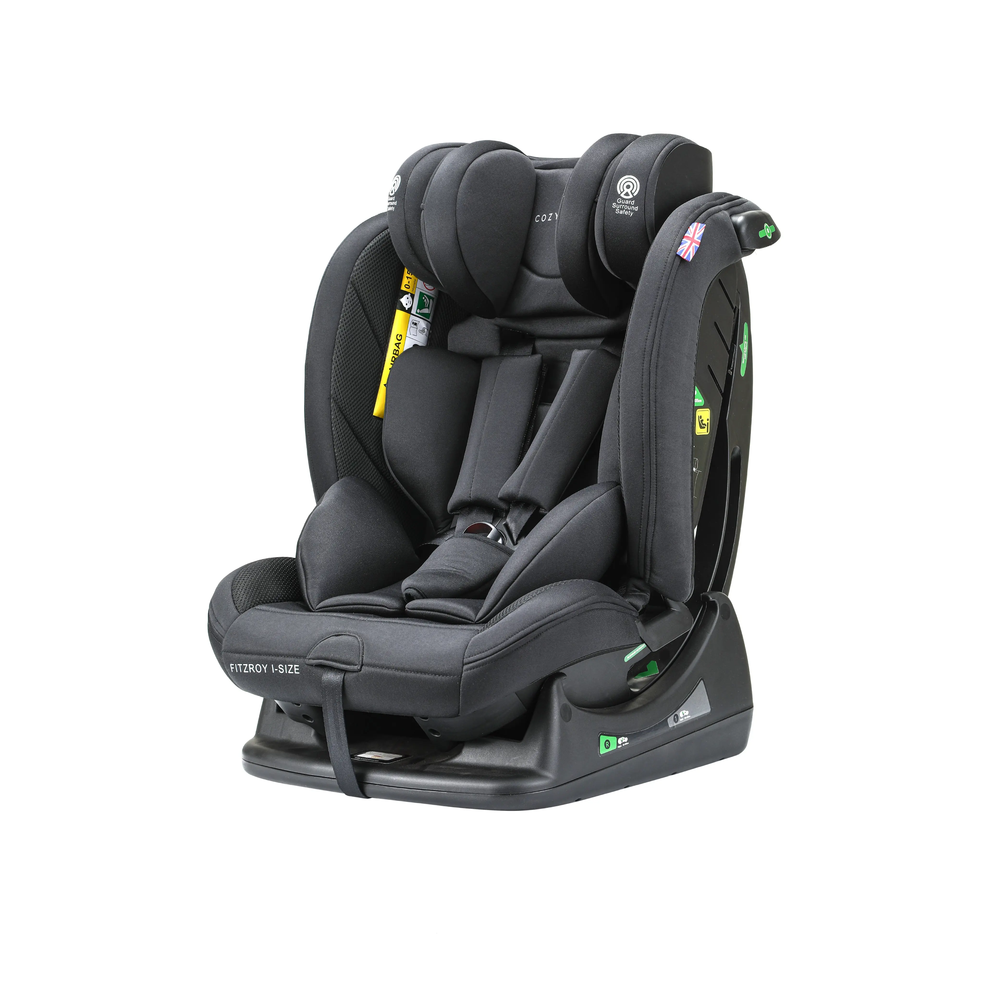Cozy N Safe Fitzroy i-Size Child Car Seat with Lie Flat Recline