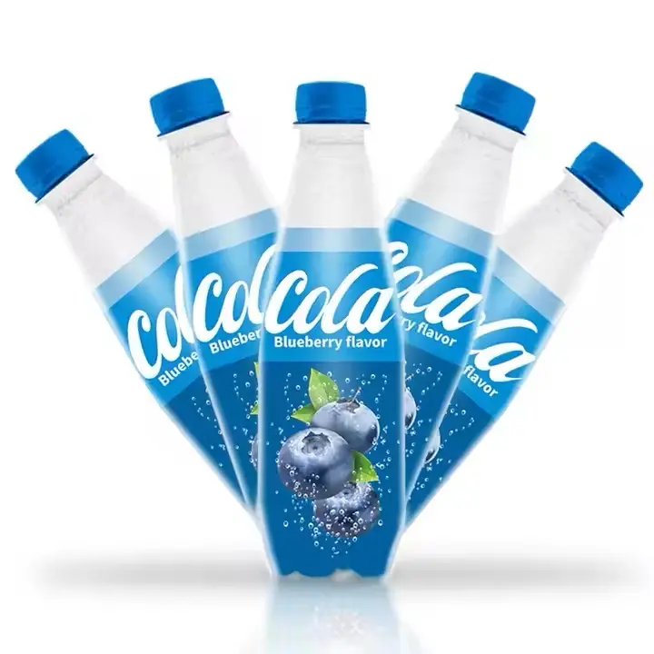 Malaysian Coca Cola, Blueberry Flavour, Peach Blossom Flavour, Honey Rose Flavour. 10x400ml Beverage Sweet Fruity