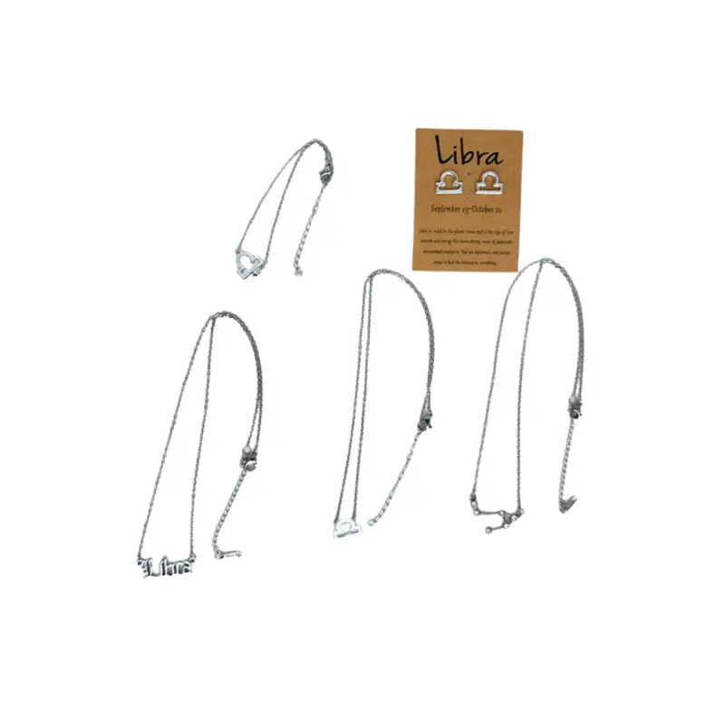 Libra Jewellery Set | Necklaces, Bracelet & Earrings 7