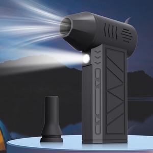 Portable Violent Turbo Small Fan, Handheld 130000rpm High Speed Fan for Dust Removal, Snow Blowing, Carbon Blowing, Barbecue, Hair Dryers