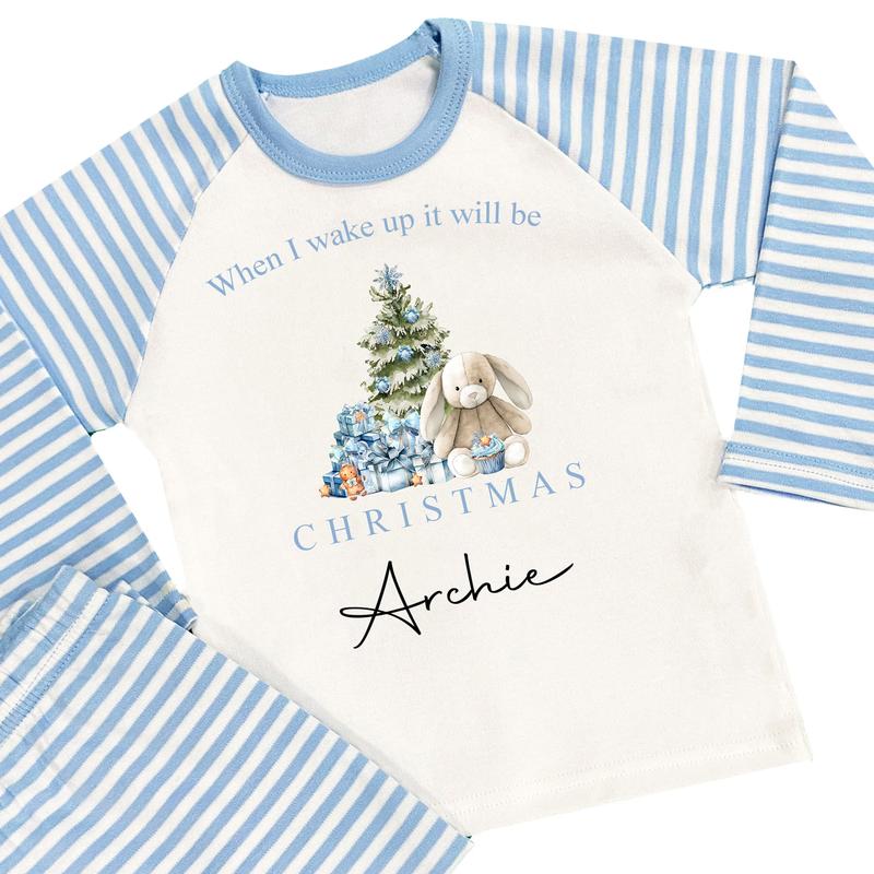 Personalised Boys Christmas Pyjamas 2