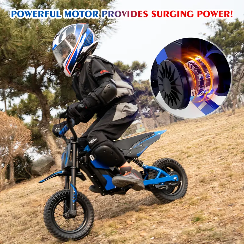 Evercross EV12M 12" Tire Electric Motorcycle 250W 36V 4AH Kids E-Dirt Bike 15km 2
