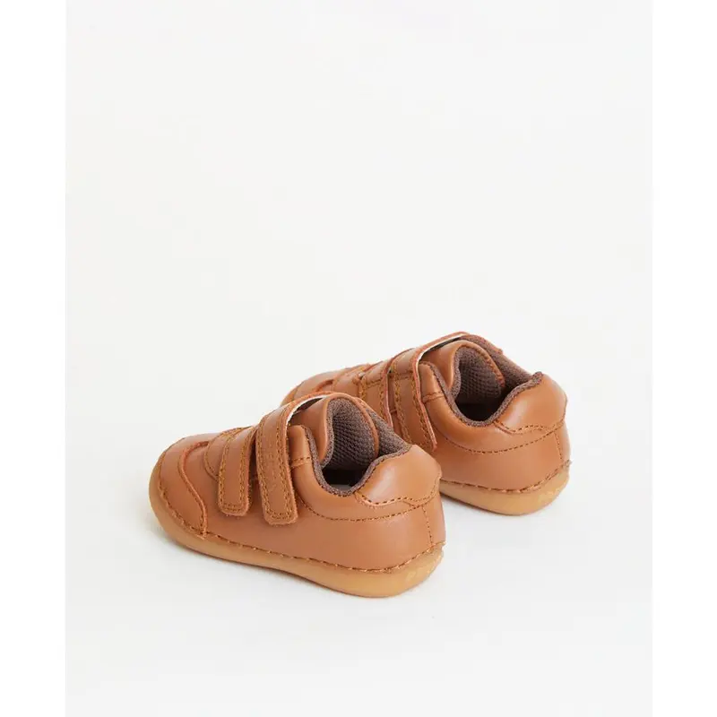 Rocket Tan Leather First Walker Trainer 2