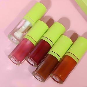 Juicy Moisturizing Lip Oil, 5 Counts/set Nourishing Moisturize Mirror Lip Care Oil, Hydrating Skincare Lip Gloss, Hydrate Smooth Lip Care Product for Women, Lip Oil for All Skins, Christmas, Christmas Gift