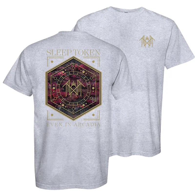 Sleep Token Even In Arcadia Album 2-Side T-Shirt, Double-Sided Graphic Unisex T-Shirt, for Men, for Women, Menswear Band Merch 1